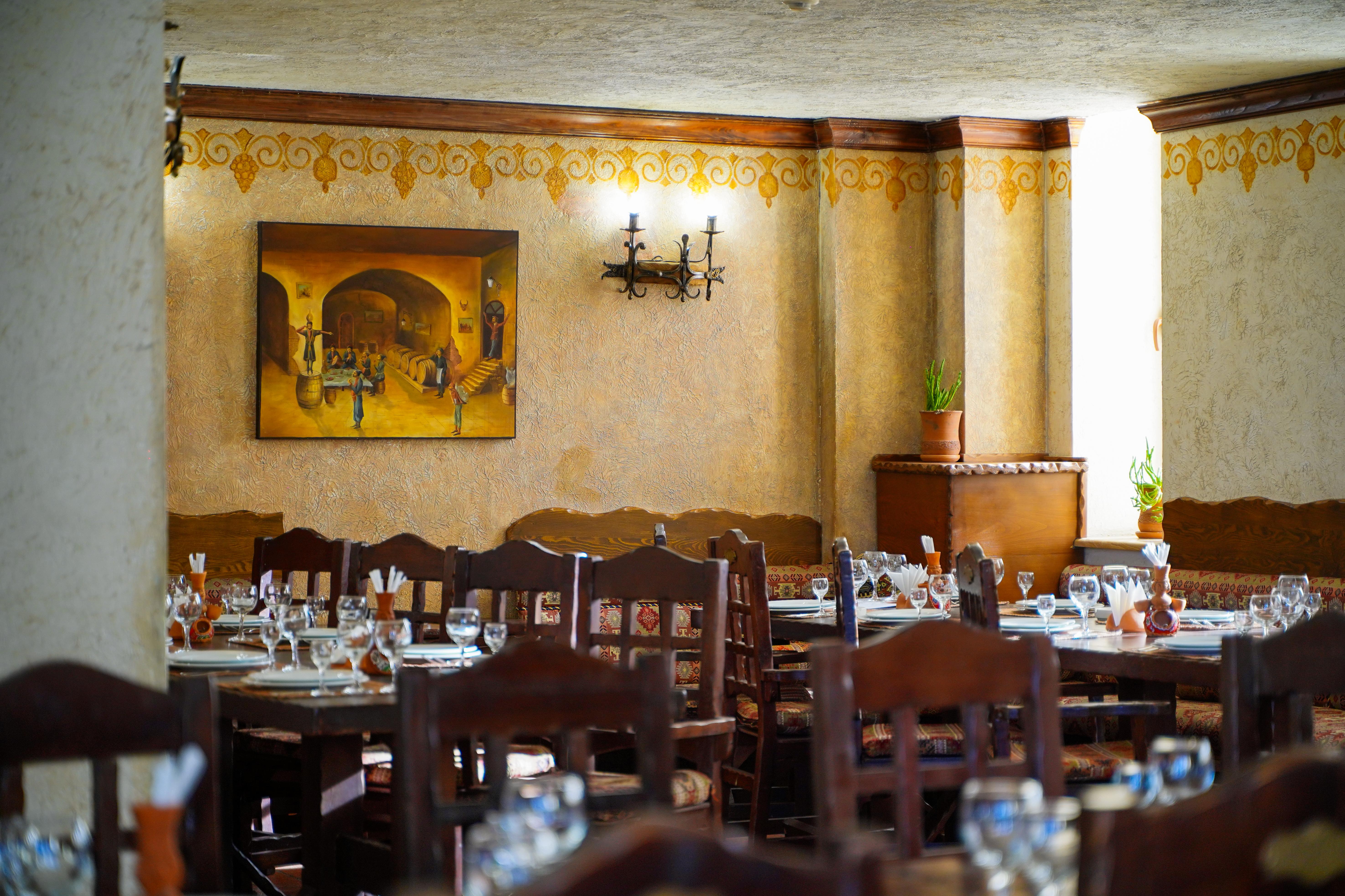 Caucasus Hotel Kasagh Zewnętrze zdjęcie Restaurant in Tbilisi