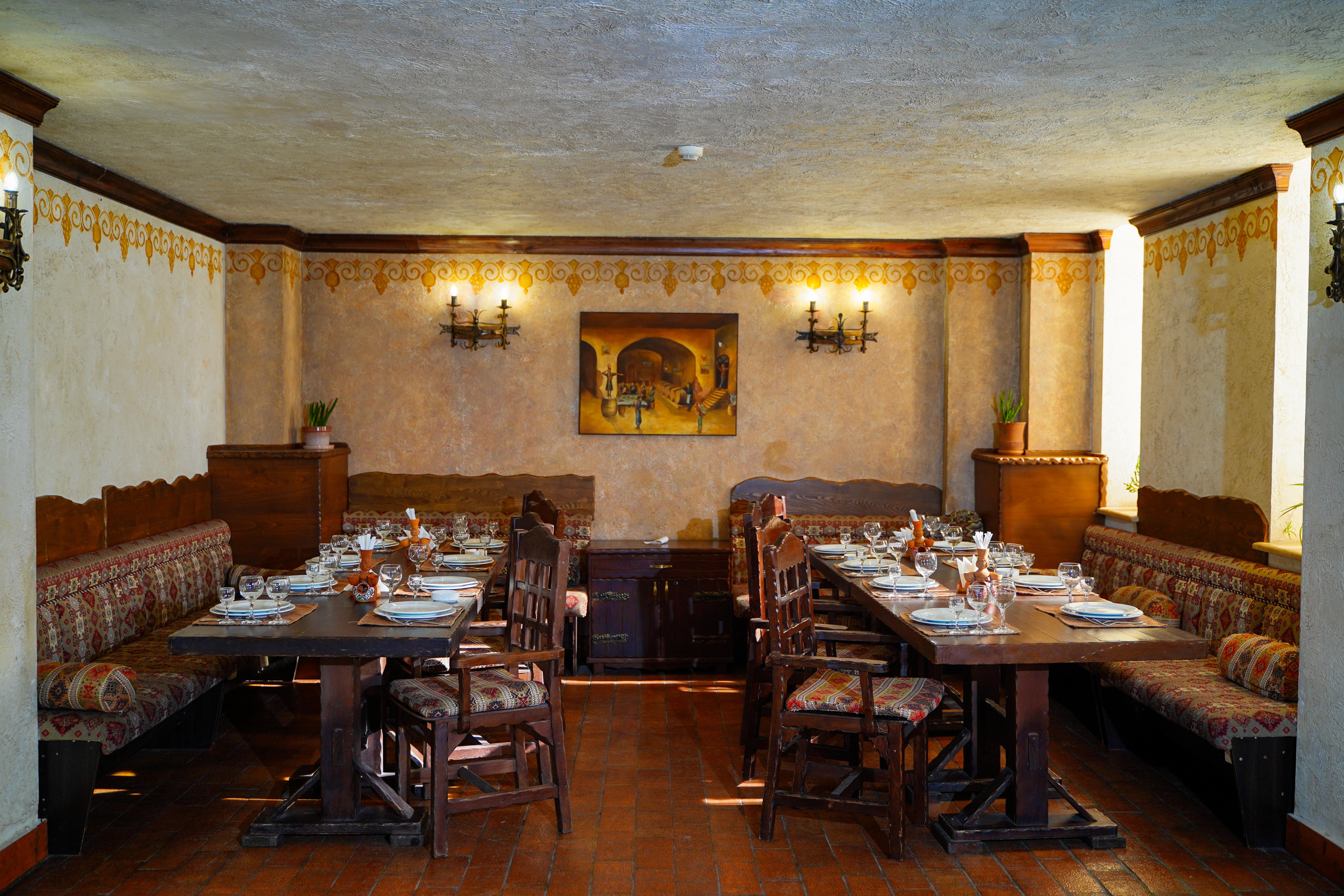 Caucasus Hotel Kasagh Zewnętrze zdjęcie Restaurant in the hotel